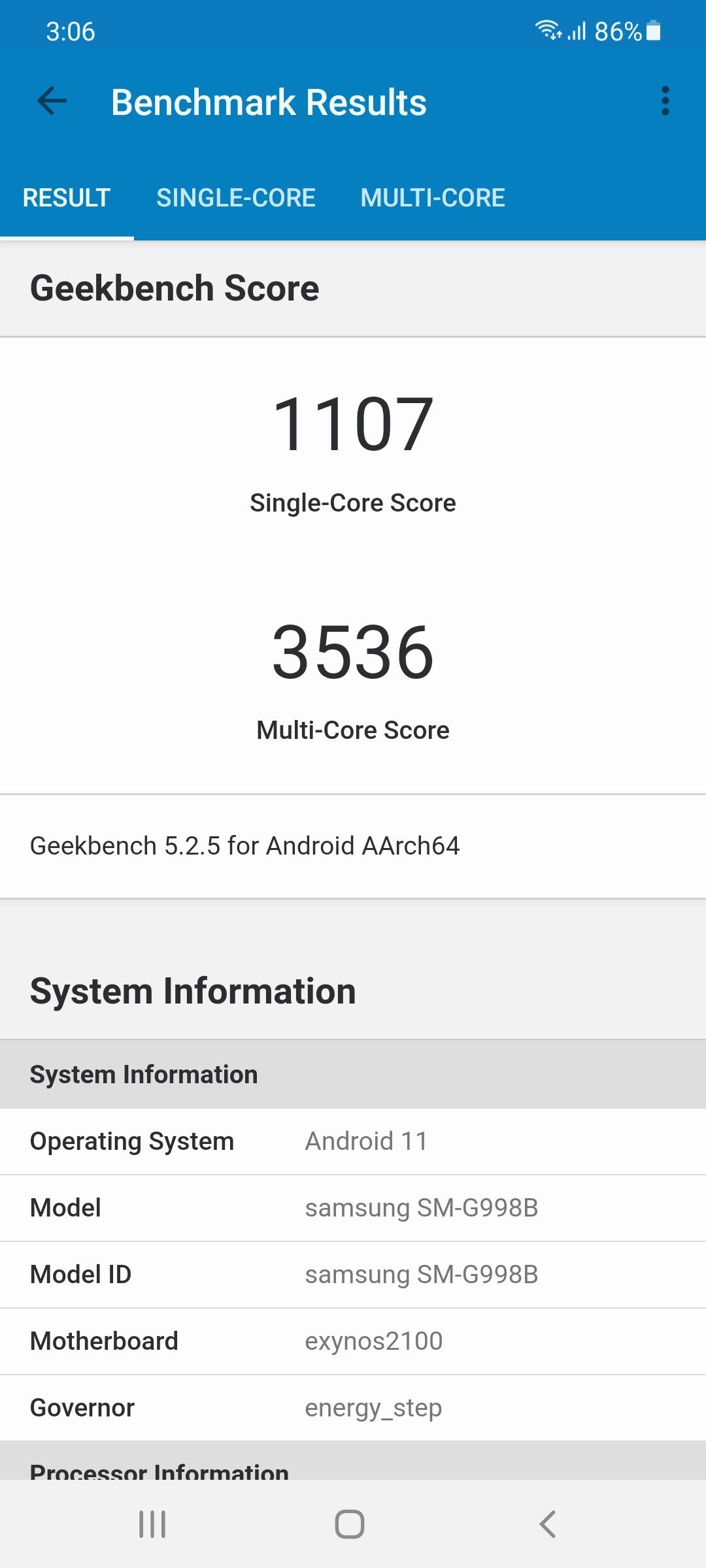Benchmarks