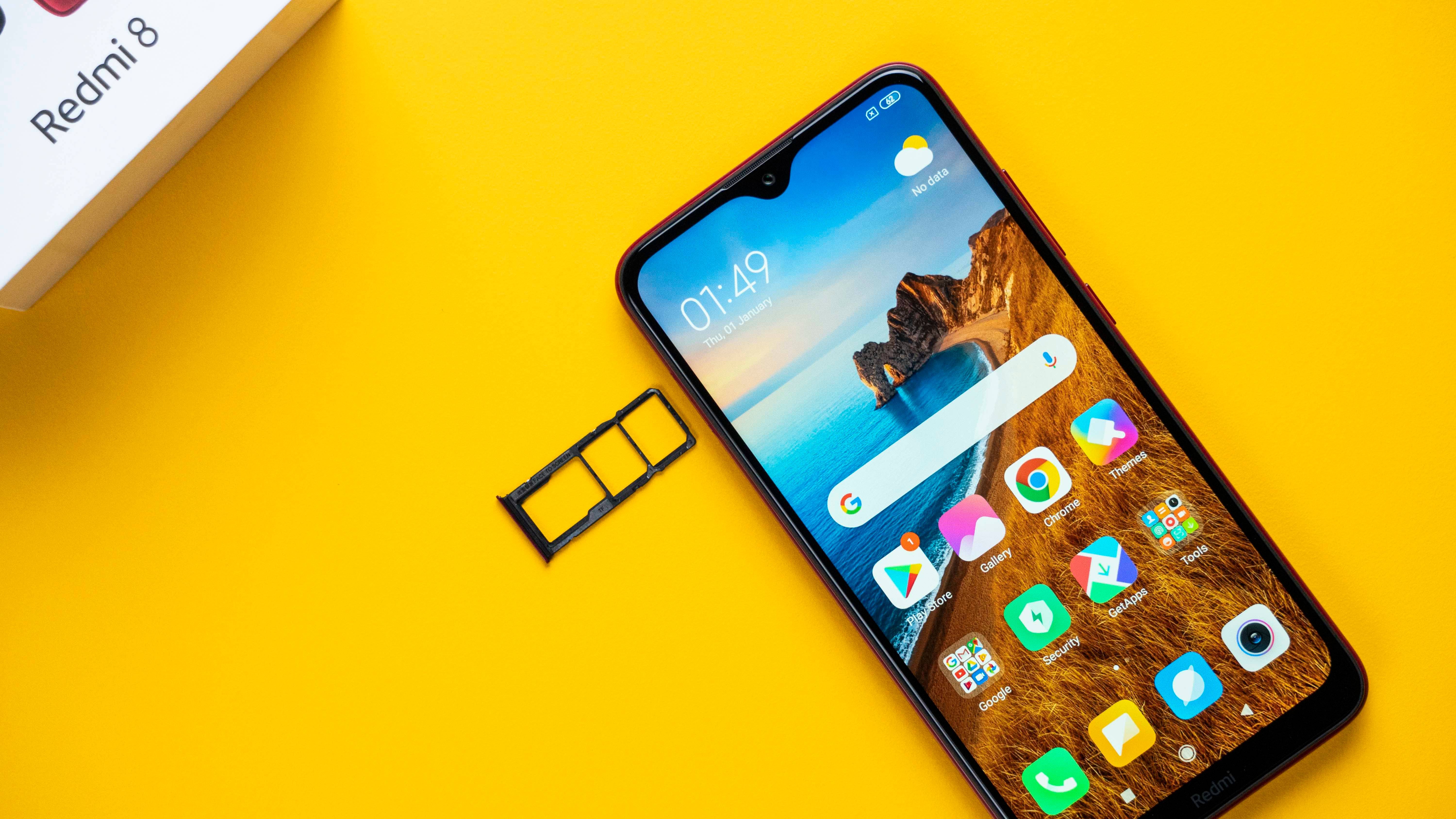 Xiaomi redmi 8 sim