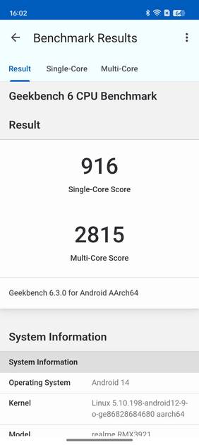 Geekbench6 Benchmark