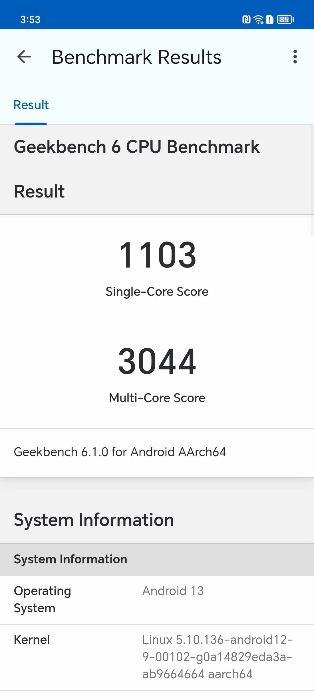 Benchmarks