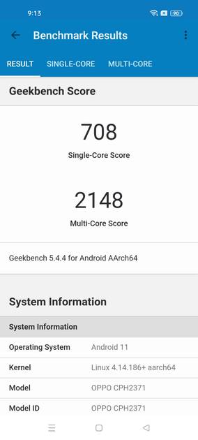 Geekbench5 Benchmark