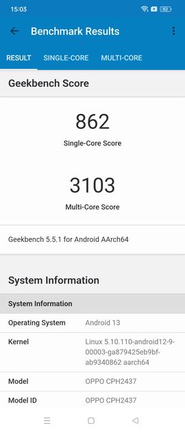 Geekbench6 Benchmark