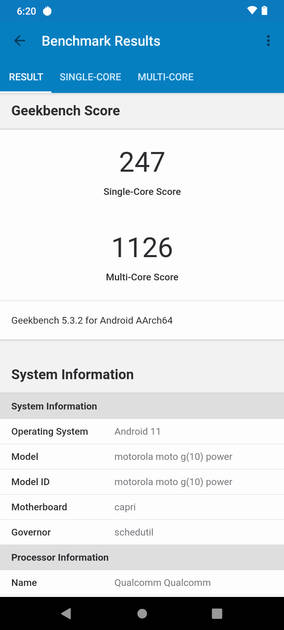 Benchmarks