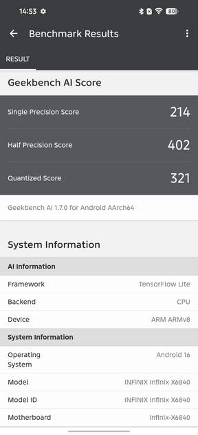 GeekBench AI