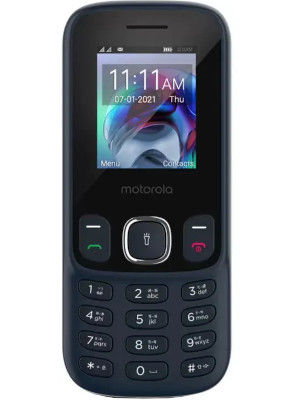 Used (Refurbished) Motorola All-New A10 Dual Sim keypad Mobile with 800 mAh Battery & Dedicated Receiver, Expandable Storage Upto 32GB, Wireless FM with auto Call Recording | Black