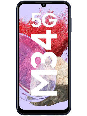 Used (Refurbished) Samsung Galaxy M34 5G (Midnight Blue,6GB,128GB)|120Hz sAMOLED Display|50MP Triple No Shake Cam|6000 mAh Battery|4 Gen OS Upgrade & 5 Year Security Update|12GB RAM with RAM+|Android 13|Without Charger