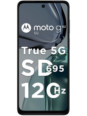 Used (Refurbished) Motorola G62 5G (6GB, 128GB) (Midnight Gray)