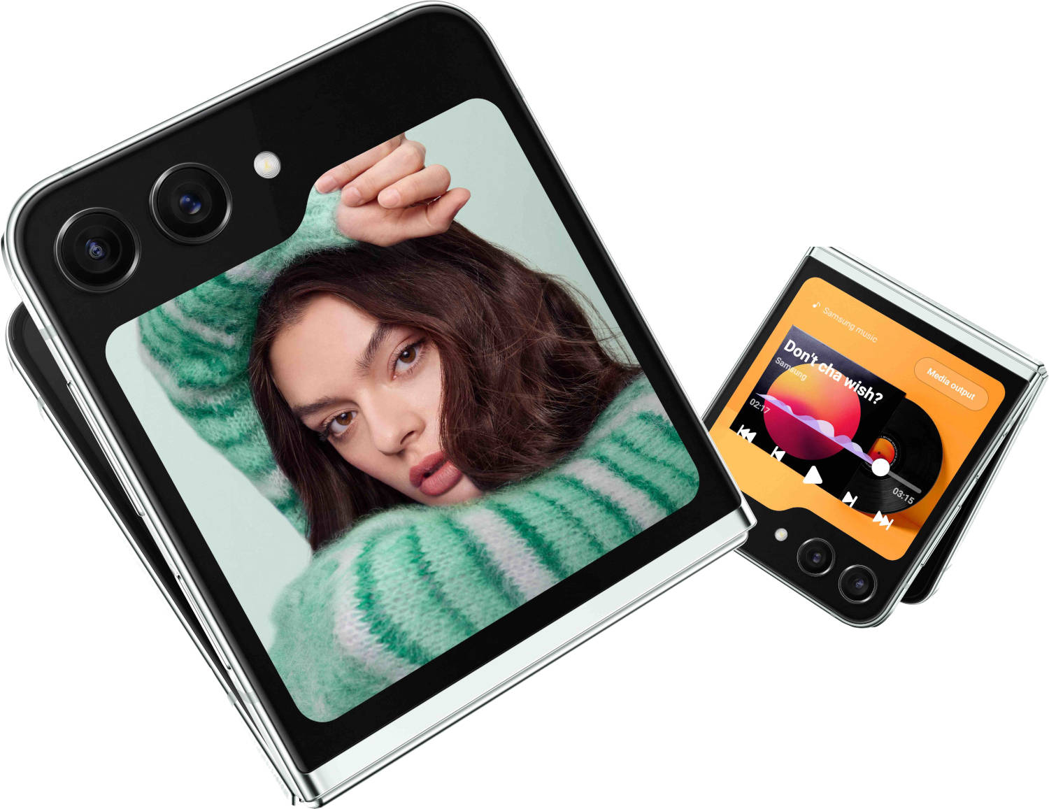 Android Galaxy Flip 5｜256gb｜SIMフリー Samsung Galaxy Z Flip5 5G AI Smartphone (Graphite, 8GB RAM, 256GB