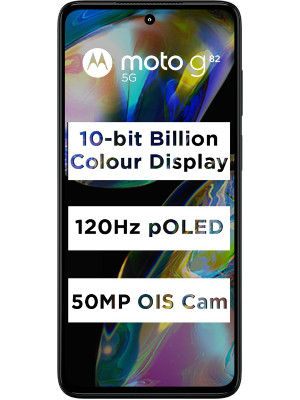 Used (Refurbished) Motorola Moto g82 5G (8GB 128GB)(Meteorite Gray)
