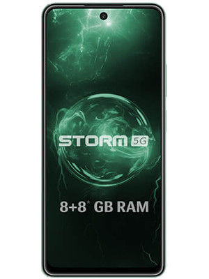 Used (Refurbished) Lava Storm 5G (Thunder Black, 8GB RAM, 128GB ROM)|50MP+8MP Ultrawide Dual Camera|16MP FrontCamera|6.78