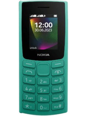 Used (Refurbished) Nokia 106 Single Sim, Keypad Phone with Built-in UPI Payments App, Long-Lasting Battery, Wireless FM Radio & MP3 Player, and MicroSD Card Slot | Green