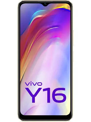 Used (Refurbished) Vivo Y16 (Drizzling Gold, 4GB RAM, 128GB Storage) with No Cost EMI/Additional Exchange Offers