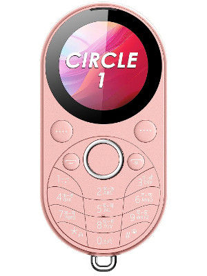 Used (Refurbished) CX02 Circle 1 Itel Keypad Mobile - Rose Gold