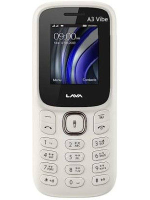 Used (Refurbished) Lava A3 Vibe Dual Sim Mobile with 1750 mAh Big Battery, 32 GB Expandable Storage and Vibrate Mode White Beige