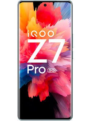 Used (Refurbished) iQOO Z7 Pro 5G (Graphite Matte, 8GB RAM, 256GB Storage) | 3D Curved AMOLED Display | 4nm MediaTek Dimesity 7200 5G Processor | 64MP Aura Light OIS Camera | Segments Slimmest & Lightest Smartphone