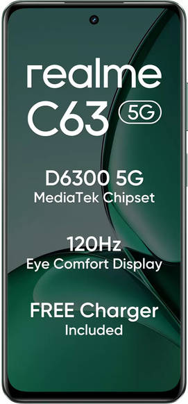 realme C63 5G 8GB RAM