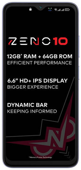 Itel Zeno 10 4GB RAM