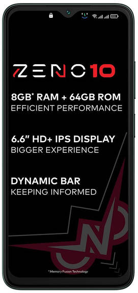 Itel Zeno 10 4GB RAM