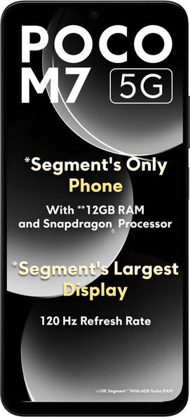POCO M7 8GB RAM