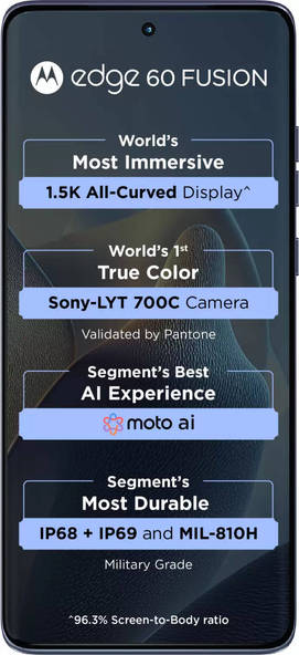 Motorola Edge 60 Fusion
