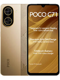POCO C71 AnTuTu Score – Full Benchmark Results