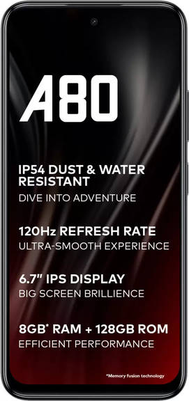 Itel A80 128GB 4GB RAM