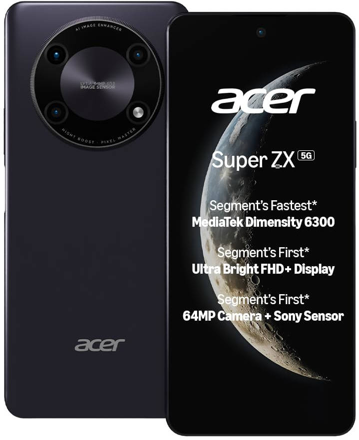 Acer Super ZX - Full Specifications & Price in India (12th