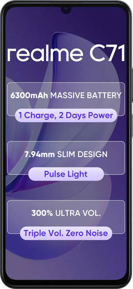 realme C71 128GB 8GB RAM