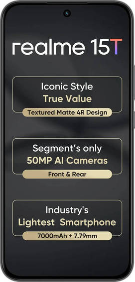 realme 15T 256GB 12GB RAM