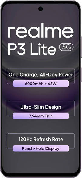 realme P3 Lite 6GB RAM