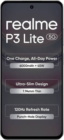 realme P3 Lite 6GB RAM