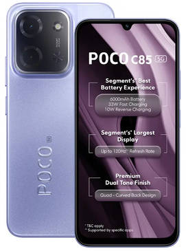 POCO C85 5G 6GB RAM