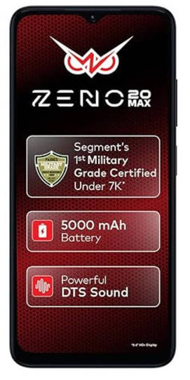 Itel Zeno 20 Max 4GB RAM