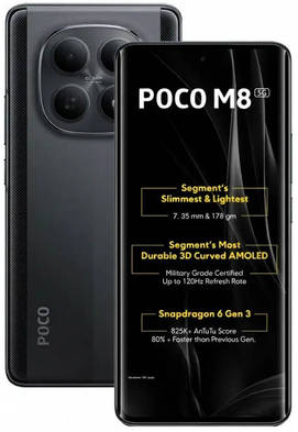 POCO M8 256GB, 8GB RAM