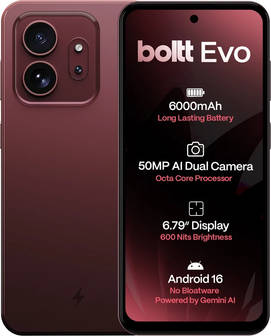 boltt Evo 4G 128GB 6GB RAM