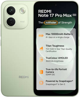 Xiaomi Redmi Note 17 Pro Max 5G 12GB RAM