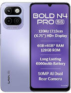 Lava Bold N4 Pro 5G
