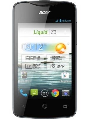 Acer Liquid Z3 Price