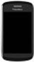 Blackberry Curve Touch