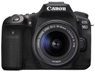 Canon EOS 90D (EF-S 18-55mm f/3.5-f/5.6 IS STM Kit Lens) Digital SLR Camera Price
