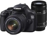 Compare Canon EOS 1100D (EF-S 18-55 mm IS II and EF-S 55-250 mm Lenses) Digital SLR Camera