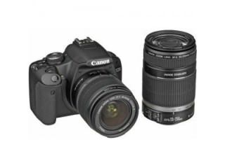Canon EOS 500D (EF-S 18-55mm f/3.5-f/5.6 IS and 55-250mm f/4-f/5.6 IS Dual Kit Lens) Digital SLR Camera Price
