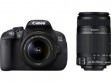 Canon EOS 700D Double Zoom (EF S18 - 55 mm IS II and EF S55 - 250 mm II) Digital SLR Camera price in India