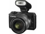 Canon EOS M (EF-M 18-55 mm Lens & Speedlite-90x Flash) Digital SLR Camera