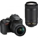 Compare Nikon D3500 (AF-P DX 18-55mm f/3.5-f/5.6G VR and AF-P DX 70-300mm f/4.5-f/6.3G ED Dual Kit Lens) Digital SLR Camera