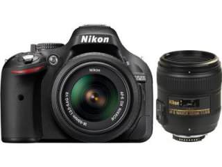 Nikon D5200 (AF-S 18 - 55 mm f/3.5-5.6 VR II Kit  and AF-S 50 mm f/1.8G Lens) Digital SLR Camera Price