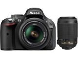 Compare Nikon D5200 (AF-S 18-55 mm f/3.5-5.6 VR II Kit Lens and AF-S DX 55-200 mm f/4.5-5.6 ED VR II Lens) Digital SLR Camera