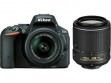 Nikon D5500  (AF-S 18 - 55mm VR II and AF-S 55 - 200mm VR Kit) Digital SLR Camera price in India
