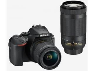 Nikon D5600 (AF-P DX 18-55mm f/3.5-f/5.6G VR and AF-P DX 70-300mm f/4.5-f/6.3G ED VR Dual Kit Lens) Digital SLR Camera Price