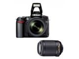 Compare Nikon D90 (AF-S 18-105mm f/3.5-f/5.6 VR and AF-S 55-200mm f/4-f/5.6G VR Kit Lens) Digital SLR Camera